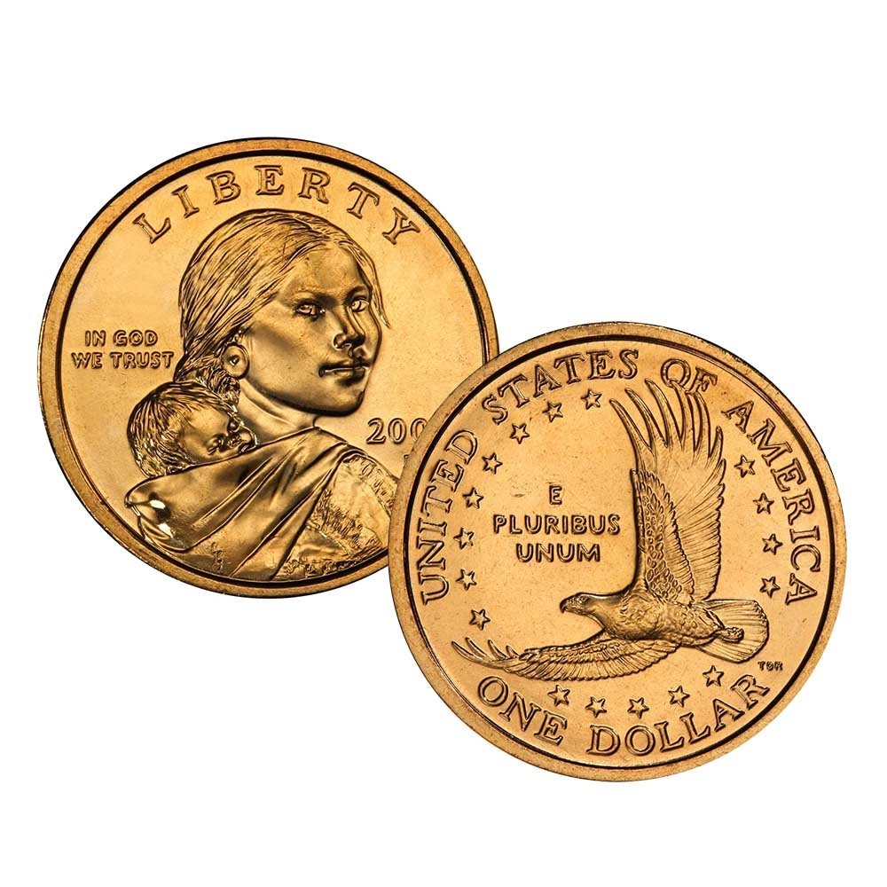 DR DEVAS RARE II Gold Lotion 2本セット+サンプル 2002 P, D Native American (Sacagawea/Golden) Dollar 2 Coin Set